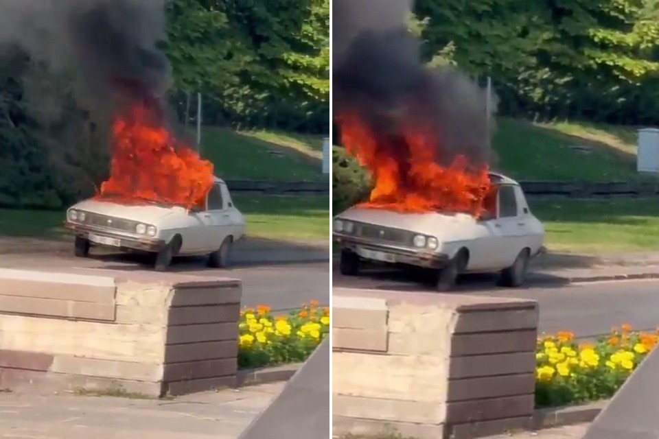 Komisyon öncesi TBMM önünde ‘Beyaz Toros’ paniği: Araç yakıldı, Emniyet’ten açıklama geldi